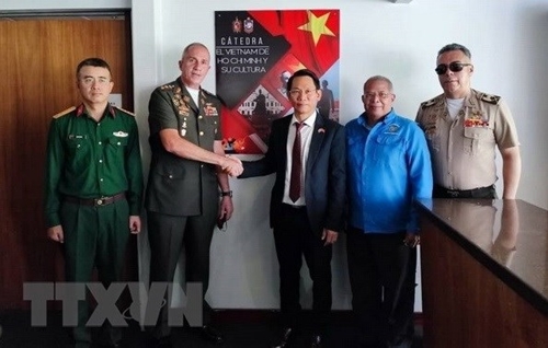 Faculty on Vietnamese nation, culture in Ho Chi Minh era launched at Venezuelan University